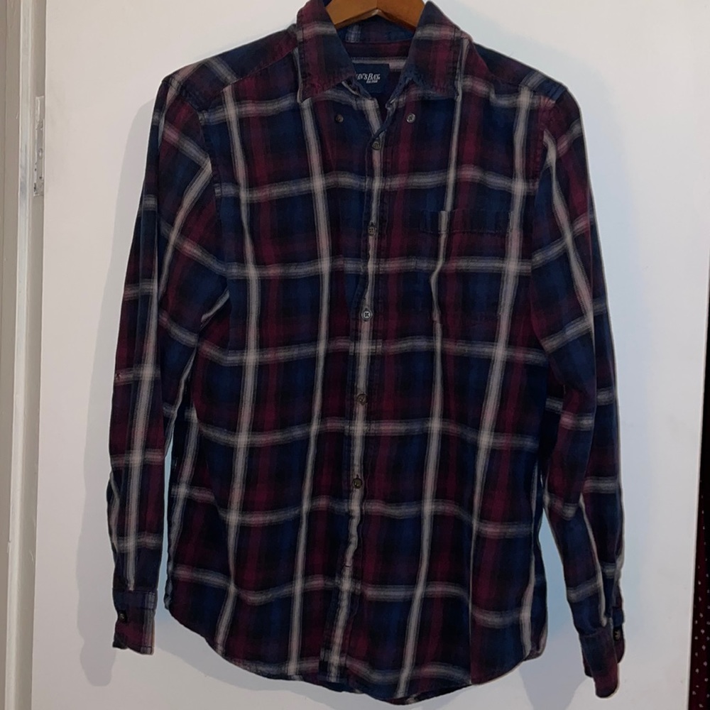 Flannel button down